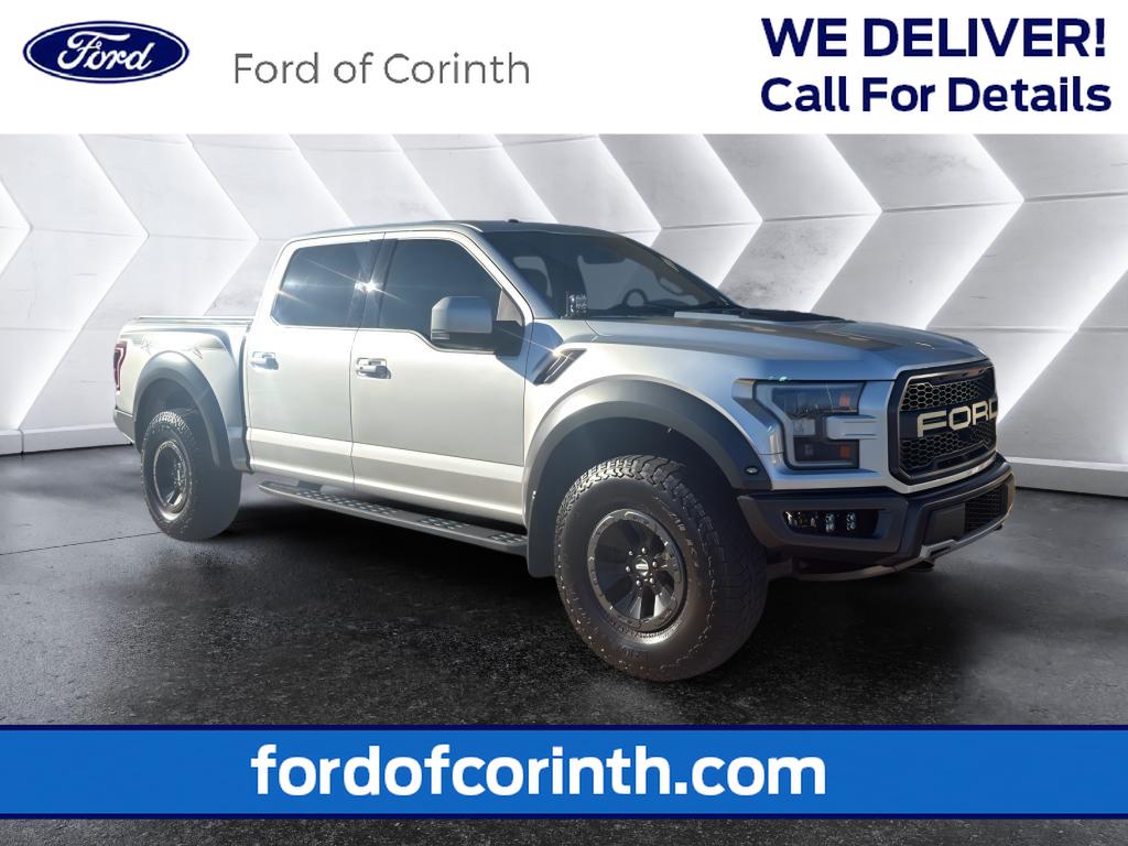Ingot Silver Metallic 2018 Ford F-150 Raptor SuperCrew 4WD Pickup Truck Four-Wheel Drive Automatic
