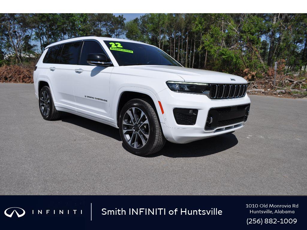 Bright White Clearcoat 2022 Jeep Grand Cherokee L Overland 4WD SUV / Crossover Four-Wheel Drive 8-Speed Automatic