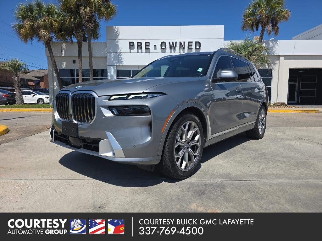 Silver 2025 BMW X7 xDrive40i AWD SUV / Crossover All-Wheel Drive 8-Speed Automatic