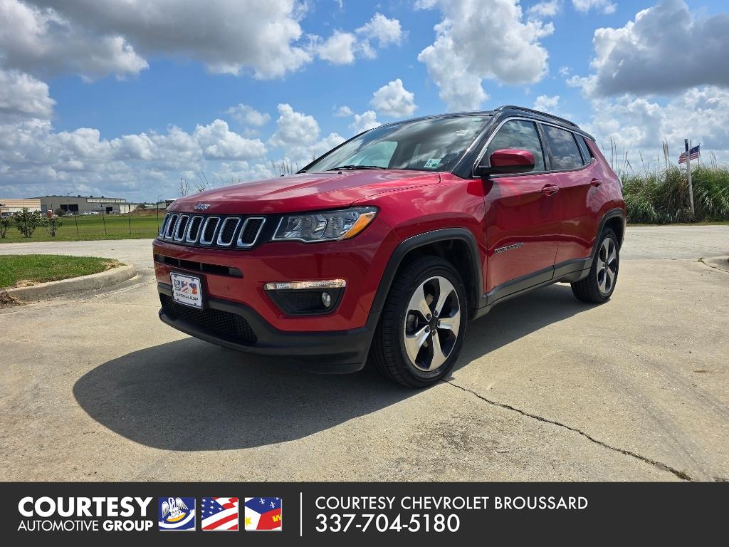 Redline Pearlcoat 2018 Jeep Compass Latitude FWD SUV / Crossover Front-Wheel Drive 6-Speed Automatic