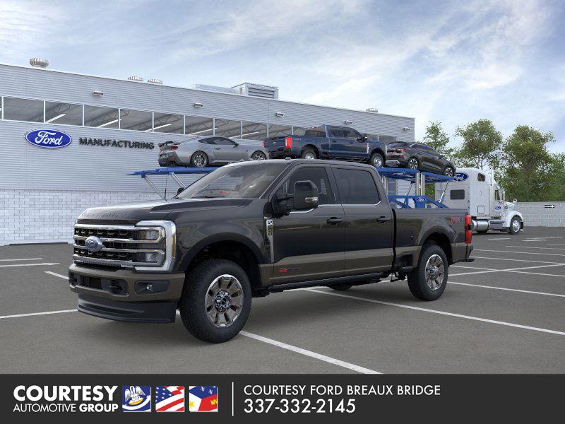 Black 2026 Ford F-250 Super Duty King Ranch Crew Cab 4WD Pickup Truck Four-Wheel Drive Automatic