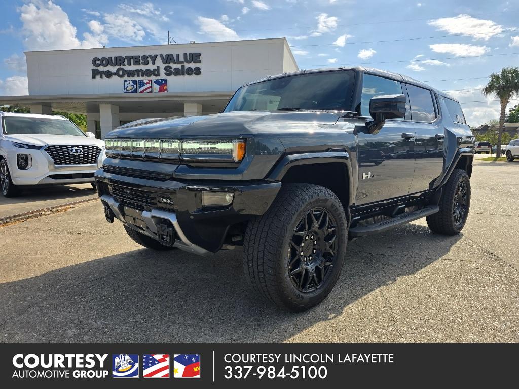 Gray (Graphite Blue Metallic) 2025 GMC Hummer EV SUV 2X AWD SUV / Crossover All-Wheel Drive Automatic