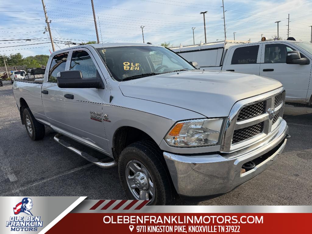 Bright Silver Metallic Clearcoat 2015 RAM 3500 Tradesman Crew Cab LB 4WD Pickup Truck Four-Wheel Drive 6-Speed Automatic