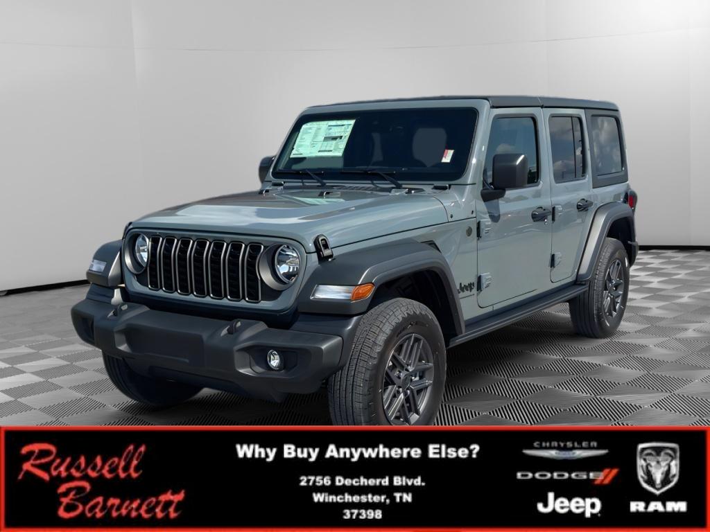 Anvil Clearcoat 2025 Jeep Wrangler Sport S 4-Door 4WD SUV / Crossover Four-Wheel Drive 8-Speed Automatic