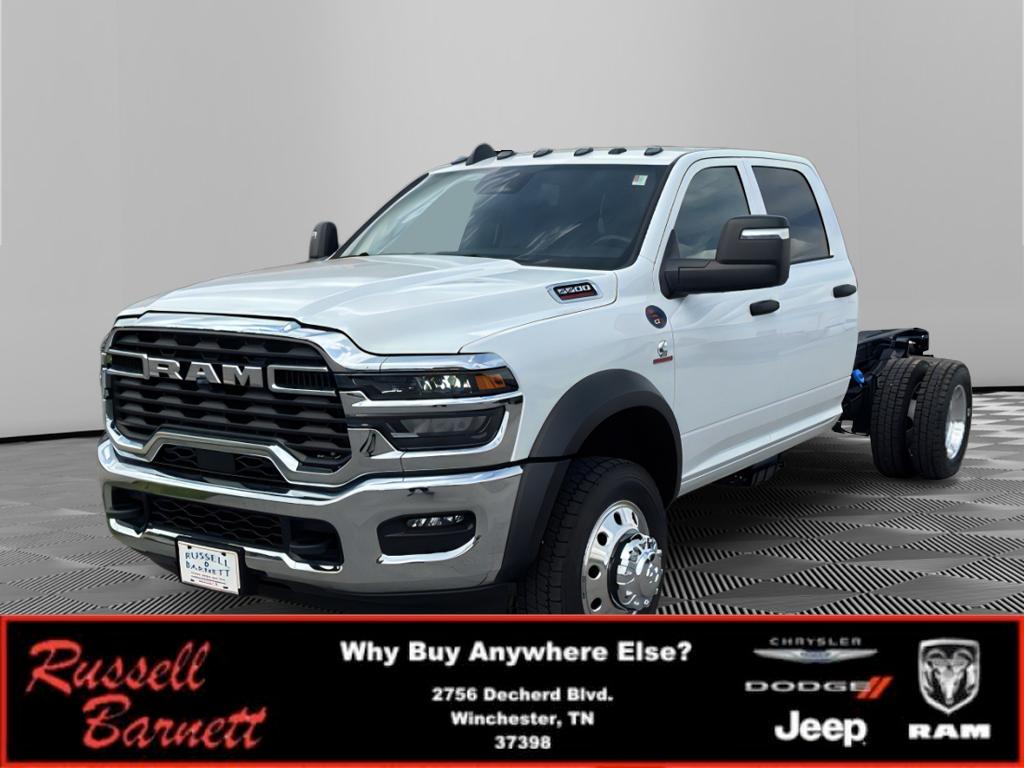 Bright White Clearcoat 2026 RAM 5500 Chassis 8-Speed Automatic