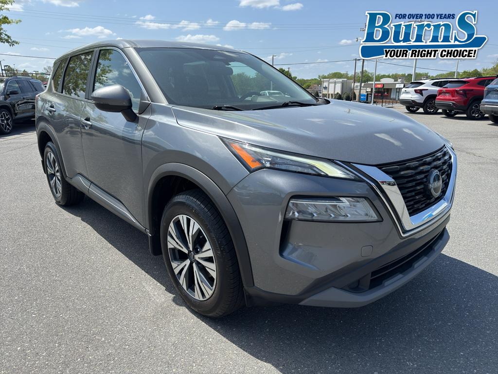 Gray (Gun Metallic) 2023 Nissan Rogue SV FWD SUV / Crossover Front-Wheel Drive Continuously Variable Transmission