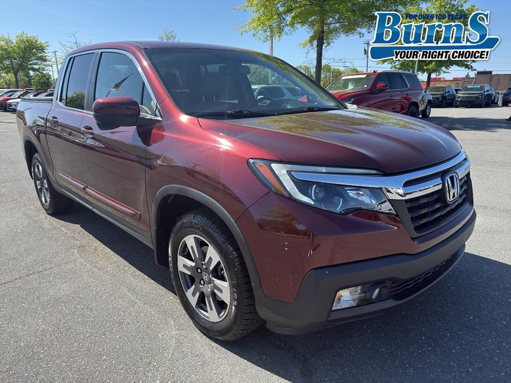 Red (Deep Scarlet Pearl) 2018 Honda Ridgeline RTL-T AWD Pickup Truck All-Wheel Drive 6-Speed Automatic