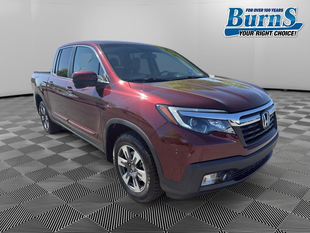 Red (Deep Scarlet Pearl) 2018 Honda Ridgeline RTL-T AWD Pickup Truck All-Wheel Drive 6-Speed Automatic