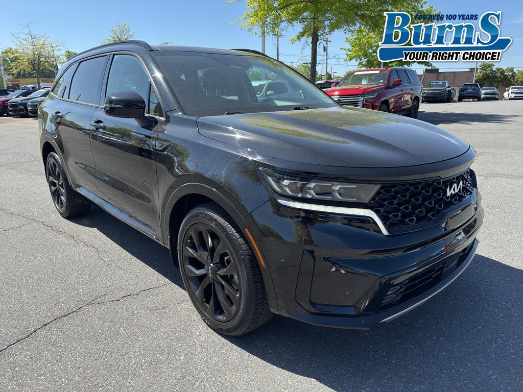 Ebony Black 2023 Kia Sorento SX FWD SUV / Crossover Front-Wheel Drive 8-Speed Automatic