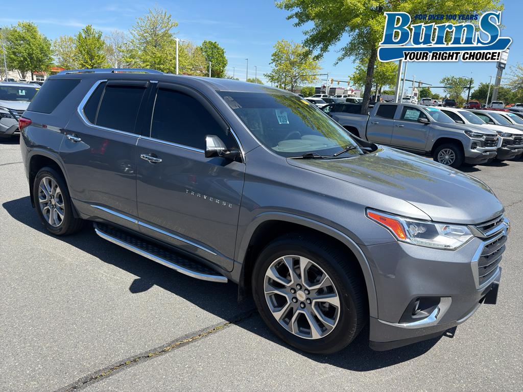 Gray (Satin Steel Metallic) 2019 Chevrolet Traverse Premier FWD SUV / Crossover Front-Wheel Drive 9-Speed Automatic