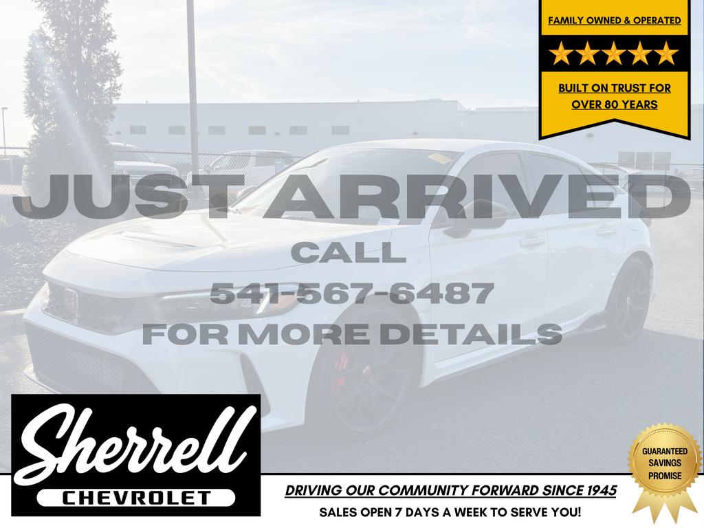 White 2025 Honda Civic Type R FWD Hatchback Front-Wheel Drive 6-Speed Manual