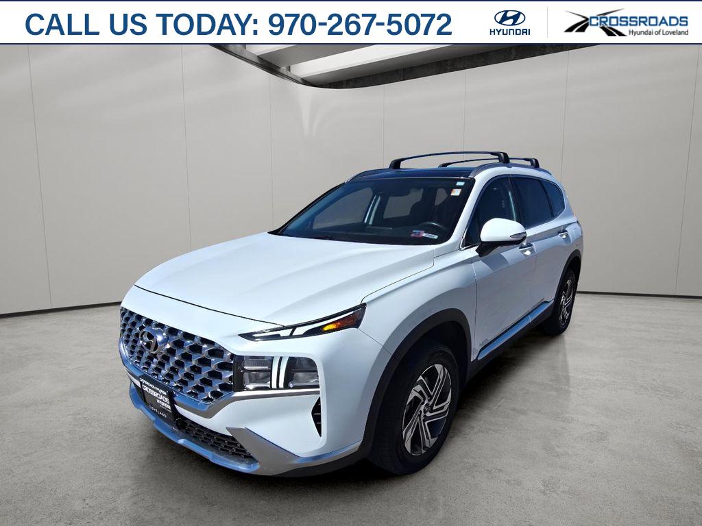 Serenity White Pearl 2023 Hyundai Santa Fe SEL AWD SUV / Crossover All-Wheel Drive 8-Speed Automatic