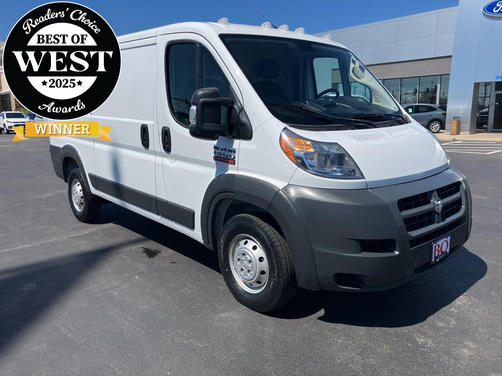 Bright White Clearcoat 2018 RAM ProMaster 1500 136 Low Roof Cargo Van Van Front-Wheel Drive 6-Speed Automatic