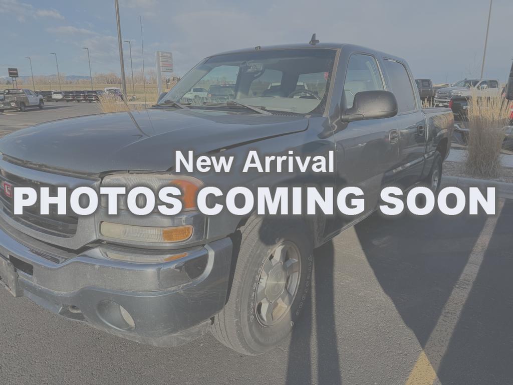 Stealth Gray Metallic 2006 GMC Sierra 1500 SLT Crew Cab 5.8 ft. 4WD Pickup Truck Four-Wheel Drive 4-Speed Automatic