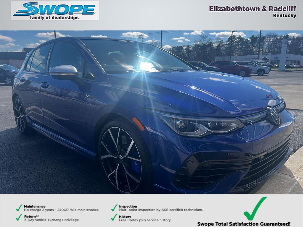 Lapiz Blue Metallic 2024 Volkswagen Golf R 4Motion Hatchback All-Wheel Drive 7-Speed Automatic