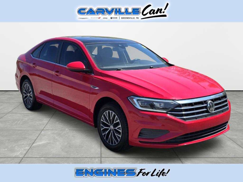 Tornado Red 2019 Volkswagen Jetta SEL FWD Sedan Front-Wheel Drive 8-Speed Automatic