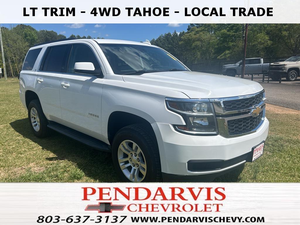 Summit White 2020 Chevrolet Tahoe LT 4WD SUV / Crossover Four-Wheel Drive 6-Speed Automatic