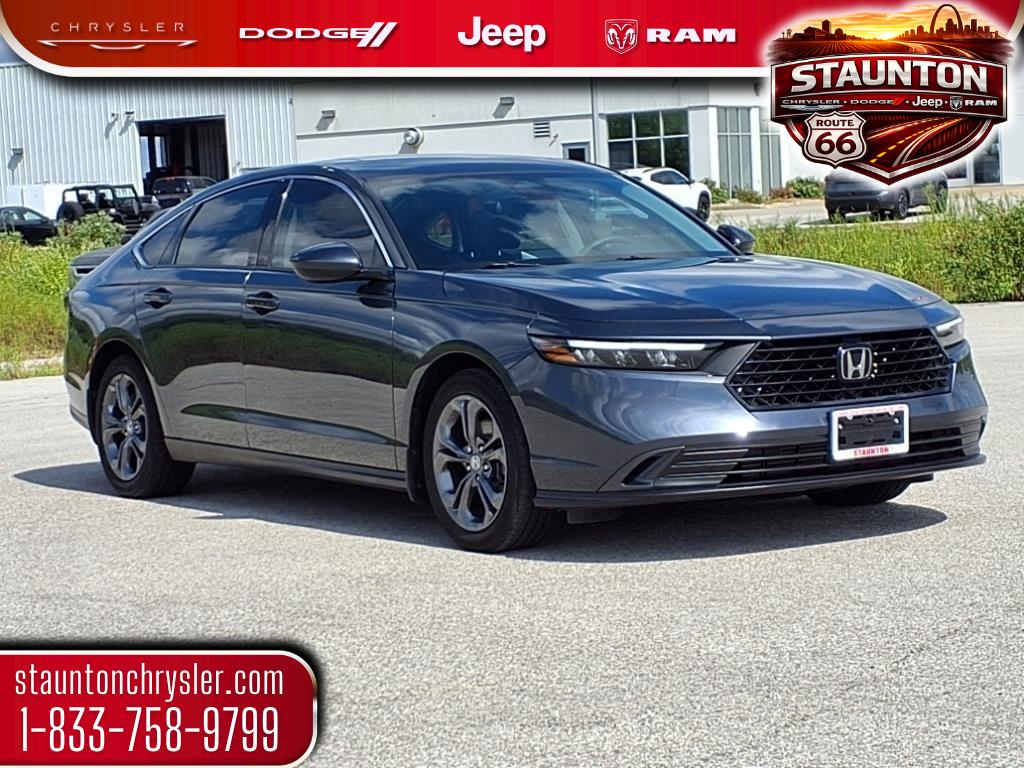 Meteorite Gray Metallic 2023 Honda Accord EX FWD Sedan Front-Wheel Drive Continuously Variable Transmission