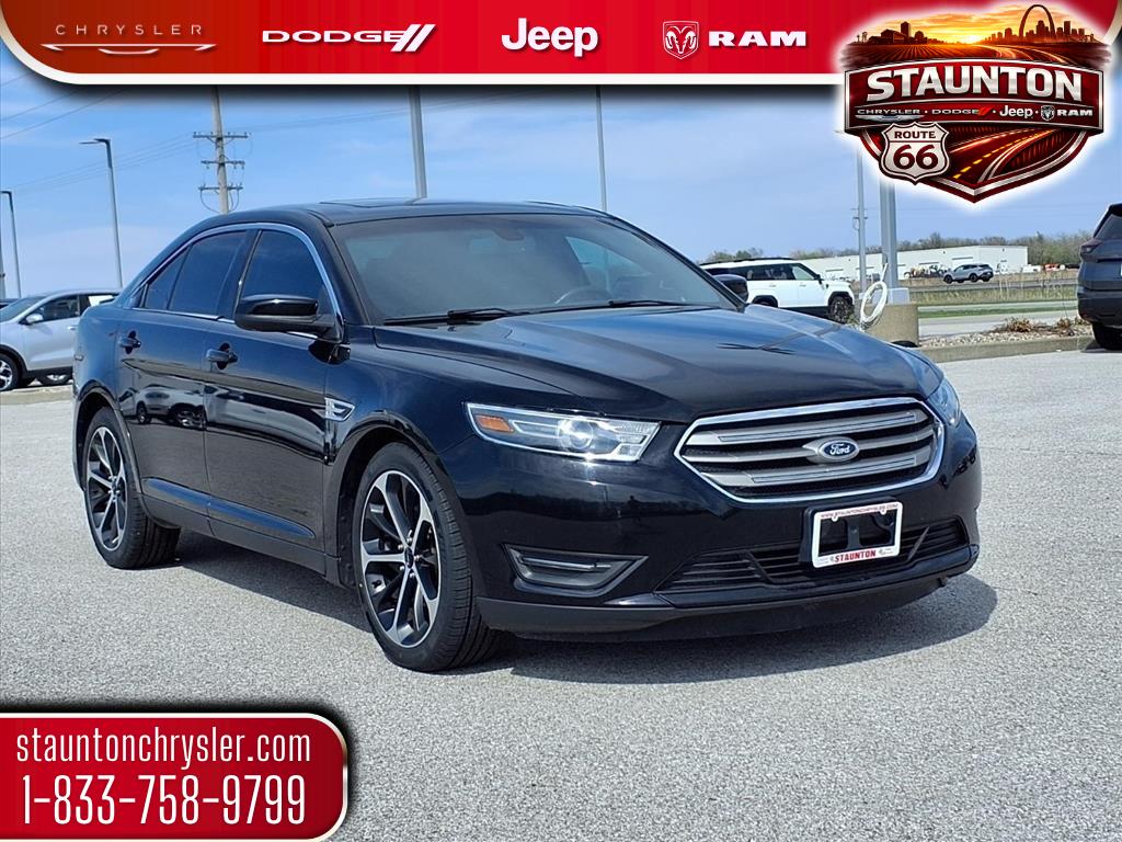 Shadow Black 2016 Ford Taurus SEL Sedan Front-Wheel Drive 6-Speed Automatic