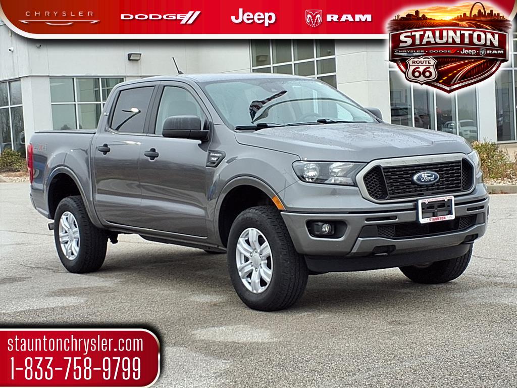 Carbonized Gray Metallic 2022 Ford Ranger XLT SuperCrew 4WD Pickup Truck Four-Wheel Drive Automatic