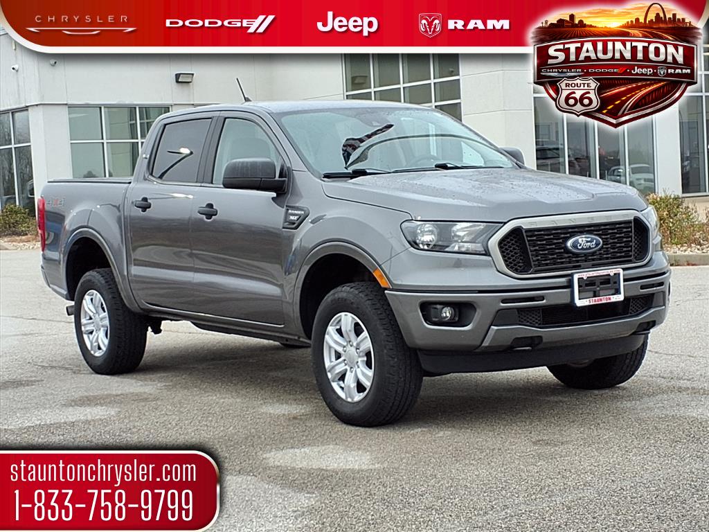 Carbonized Gray Metallic 2022 Ford Ranger XLT SuperCrew 4WD Pickup Truck Four-Wheel Drive Automatic