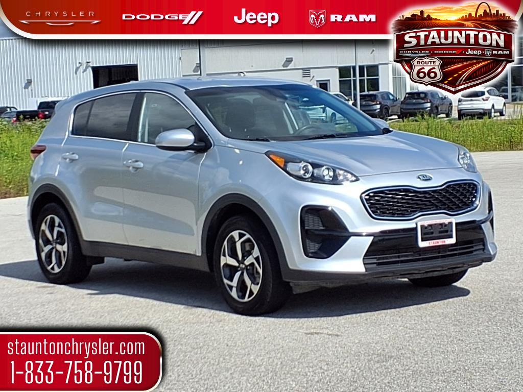 Sparkling Silver 2021 Kia Sportage LX FWD SUV / Crossover Front-Wheel Drive 6-Speed Automatic