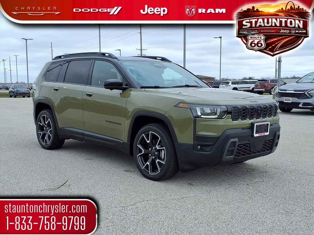 2026 Jeep Cherokee Overland 4WD SUV / Crossover Four-Wheel Drive Continuously Variable Transmission