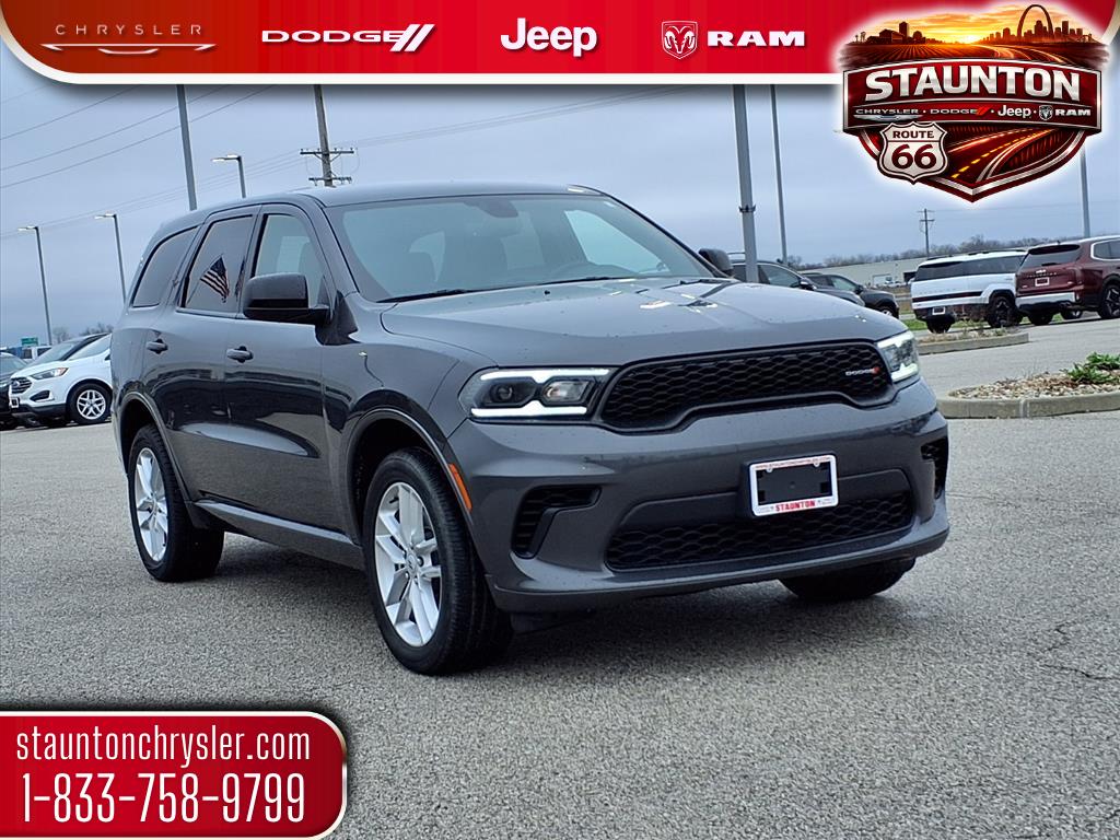 Vapor Gray 2025 Dodge Durango GT AWD SUV / Crossover All-Wheel Drive 8-Speed Automatic
