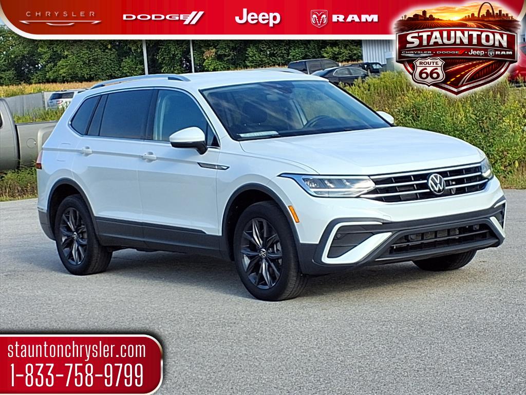 Pure White 2024 Volkswagen Tiguan SE 4Motion SUV / Crossover All-Wheel Drive 8-Speed Automatic