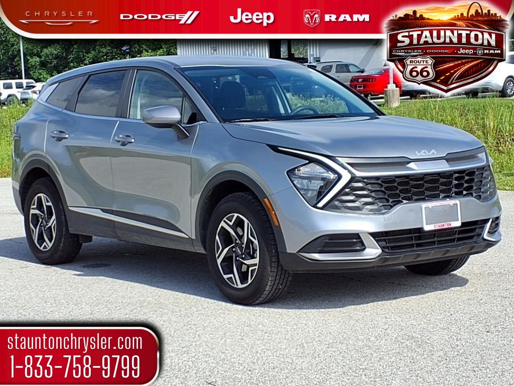 Steel Gray 2023 Kia Sportage LX AWD SUV / Crossover All-Wheel Drive 8-Speed Automatic
