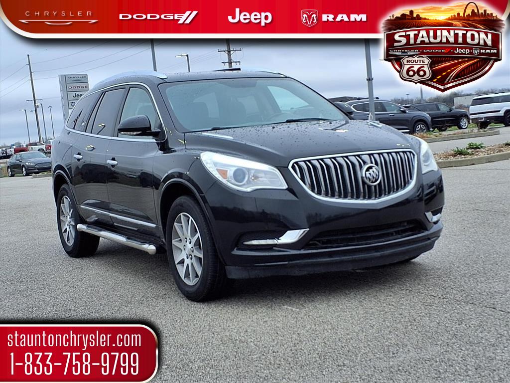 Black (Ebony Twilight Metallic) 2017 Buick Enclave Convenience FWD SUV / Crossover Front-Wheel Drive 6-Speed Automatic