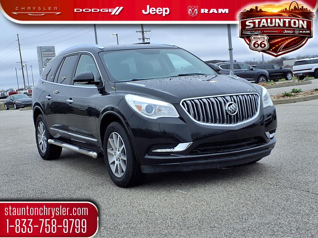 Black (Ebony Twilight Metallic) 2017 Buick Enclave Convenience FWD SUV / Crossover Front-Wheel Drive 6-Speed Automatic