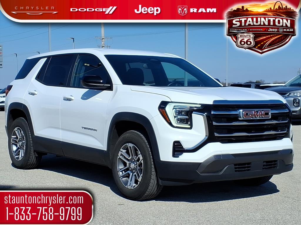 Summit White 2025 GMC Terrain Elevation AWD SUV / Crossover Four-Wheel Drive 8-Speed Automatic
