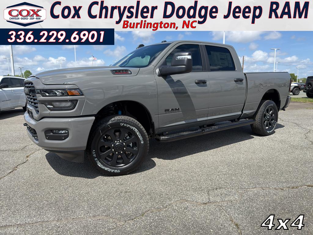 Ceramic Gray Clearcoat 2026 RAM 2500 Big Horn Crew Cab 4WD Pickup Truck Four-Wheel Drive 8-Speed Automatic