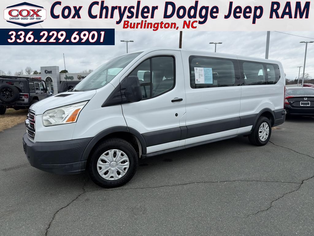 2017 Ford Transit Passenger 350 XLT Low Roof LWB RWD with 60/40 Passenger-Side Doors