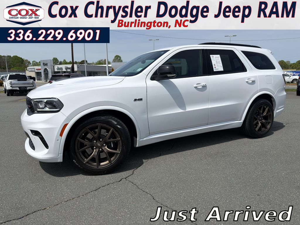 White Knuckle Clearcoat 2025 Dodge Durango R/T 20th Anniversary Premium AWD SUV / Crossover All-Wheel Drive 8-Speed Automatic