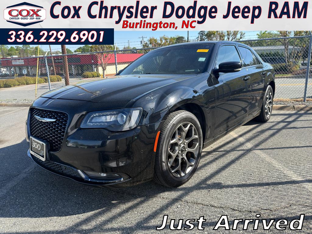 Gloss Black 2015 Chrysler 300 S AWD Sedan All-Wheel Drive 8-Speed Automatic