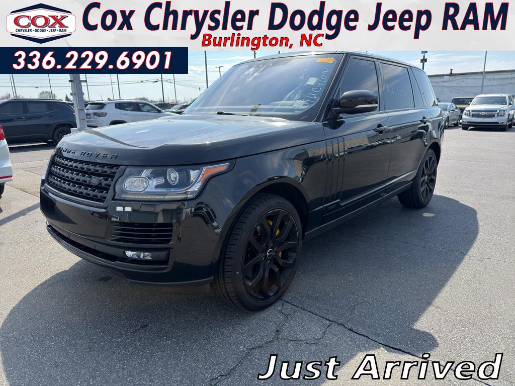 2017 Land Rover Range Rover V8 Supercharged LWB 4WD