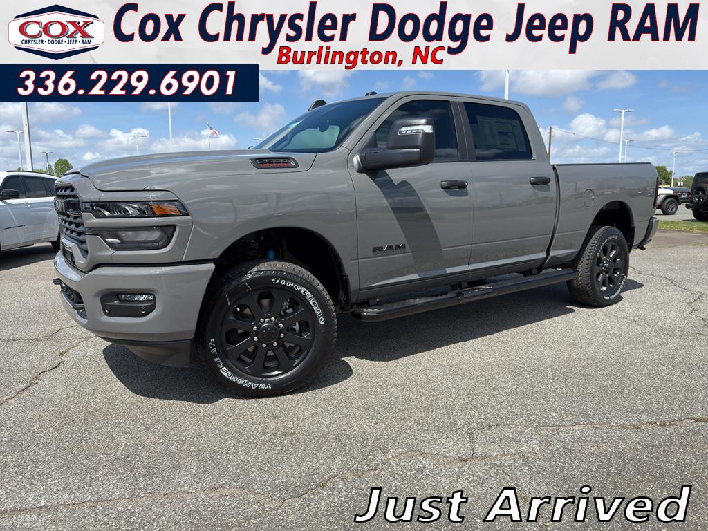 Ceramic Gray Clearcoat 2026 RAM 2500 Big Horn Crew Cab 4WD Pickup Truck Four-Wheel Drive 8-Speed Automatic
