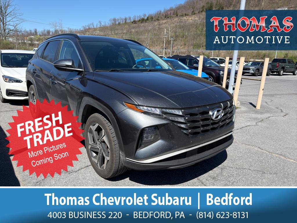 Portofino Gray 2022 Hyundai Tucson SEL AWD SUV / Crossover All-Wheel Drive 8-Speed Automatic
