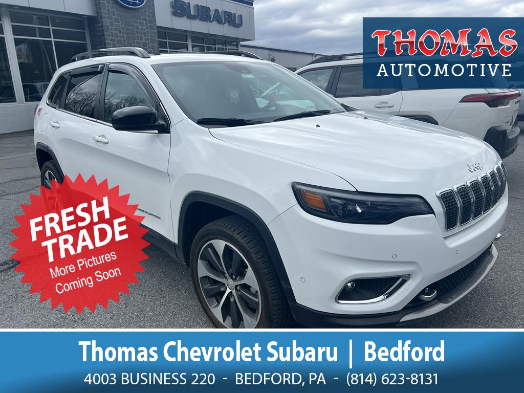 Bright White Clearcoat 2022 Jeep Cherokee Limited 4WD SUV / Crossover Four-Wheel Drive 9-Speed Automatic