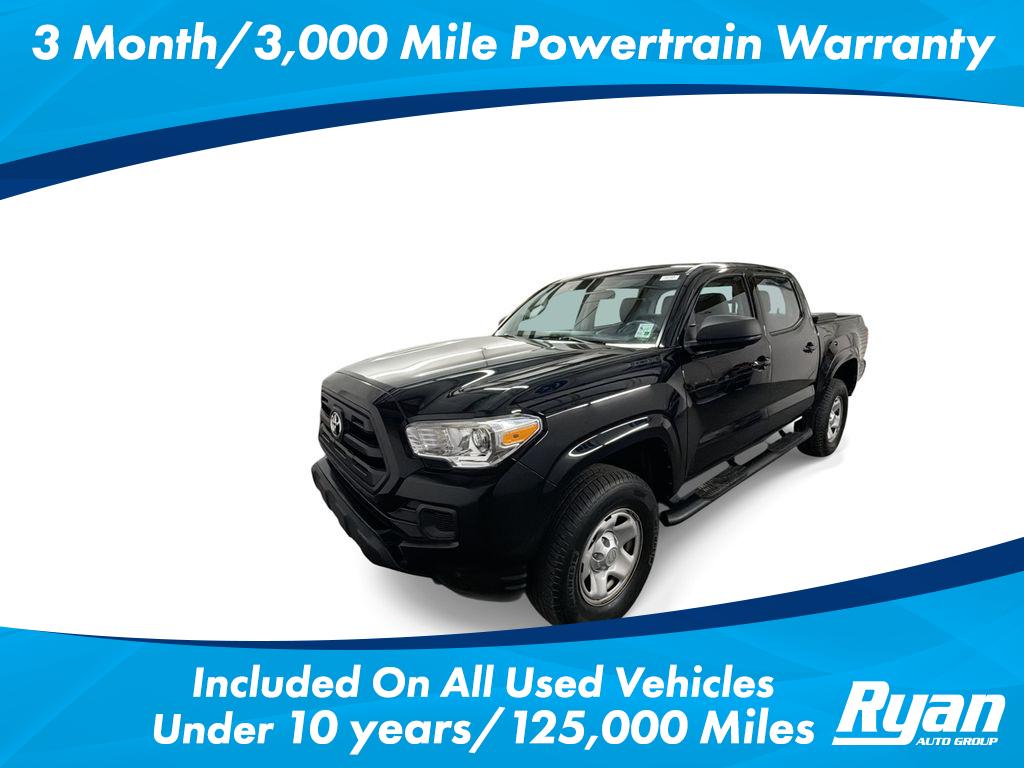 Black 2017 Toyota Tacoma SR I4 Double Cab RWD Pickup Truck 4X2 6-Speed Automatic