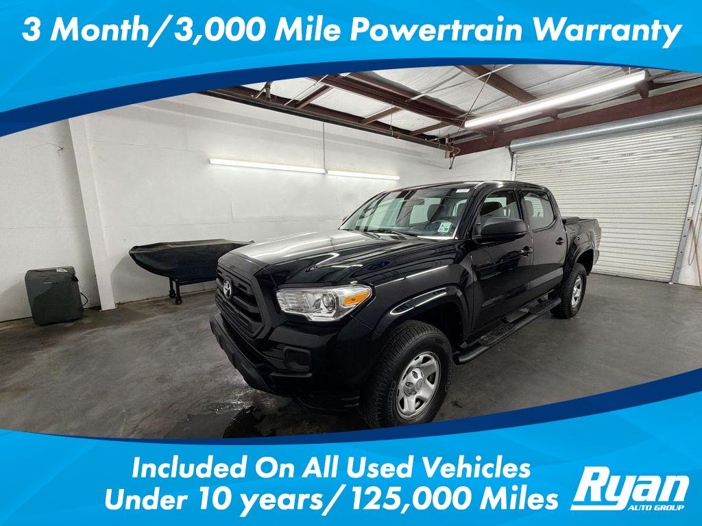 Black 2017 Toyota Tacoma SR I4 Double Cab RWD Pickup Truck 4X2 6-Speed Automatic