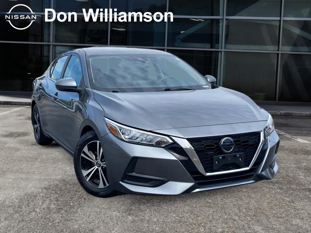 Gray (Gun Metallic) 2020 Nissan Sentra SV FWD Sedan Front-Wheel Drive Continuously Variable Transmission