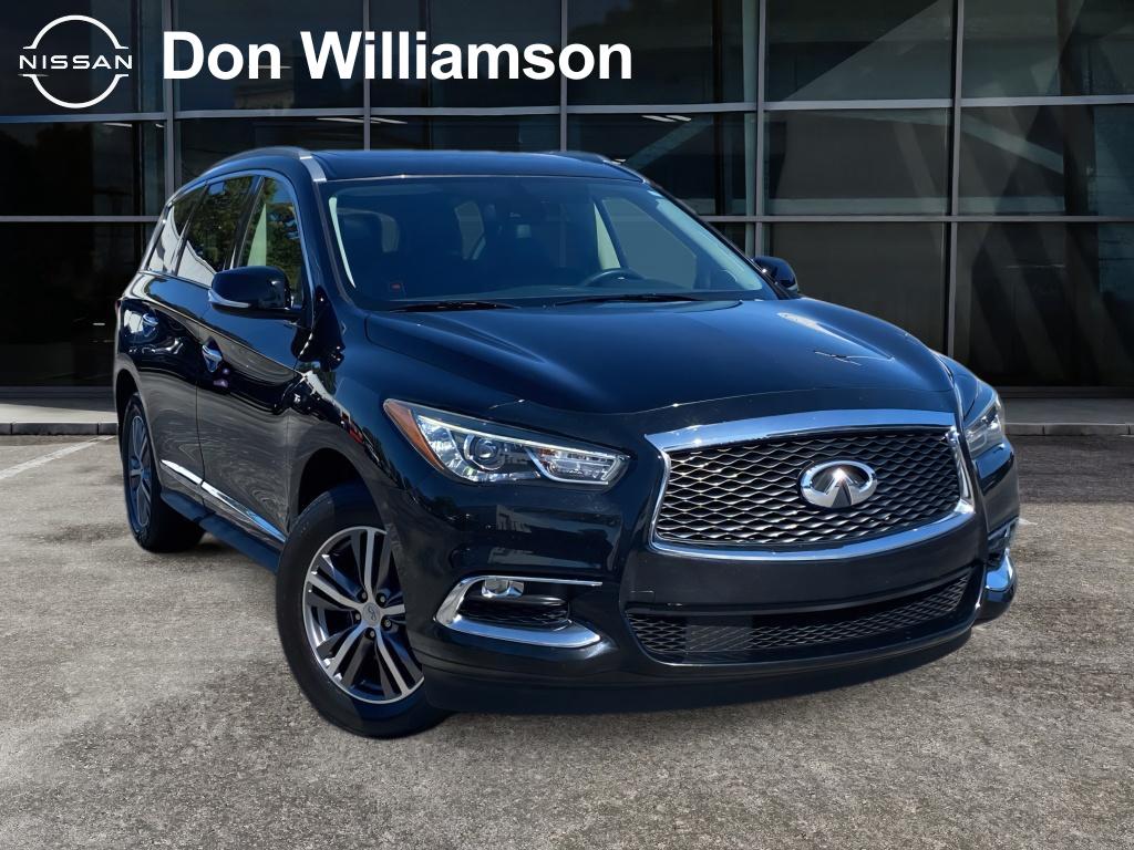 Black Obsidian 2020 INFINITI QX60 Luxe FWD SUV / Crossover Front-Wheel Drive Continuously Variable Transmission