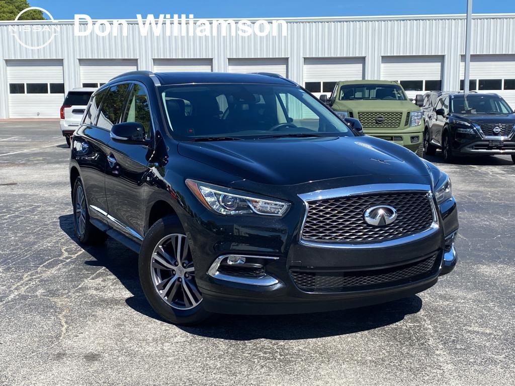 Black Obsidian 2020 INFINITI QX60 Luxe FWD SUV / Crossover Front-Wheel Drive Continuously Variable Transmission