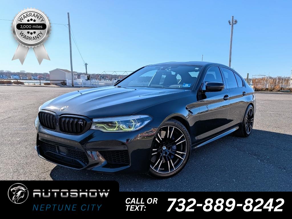 Black Sapphire Metallic 2018 BMW M5 AWD Sedan All-Wheel Drive 8-Speed Automatic