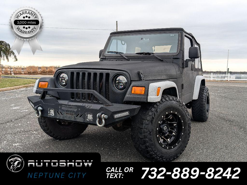 Black Clearcoat/Black Soft Top 2006 Jeep Wrangler X SUV / Crossover Four-Wheel Drive 6-Speed Manual