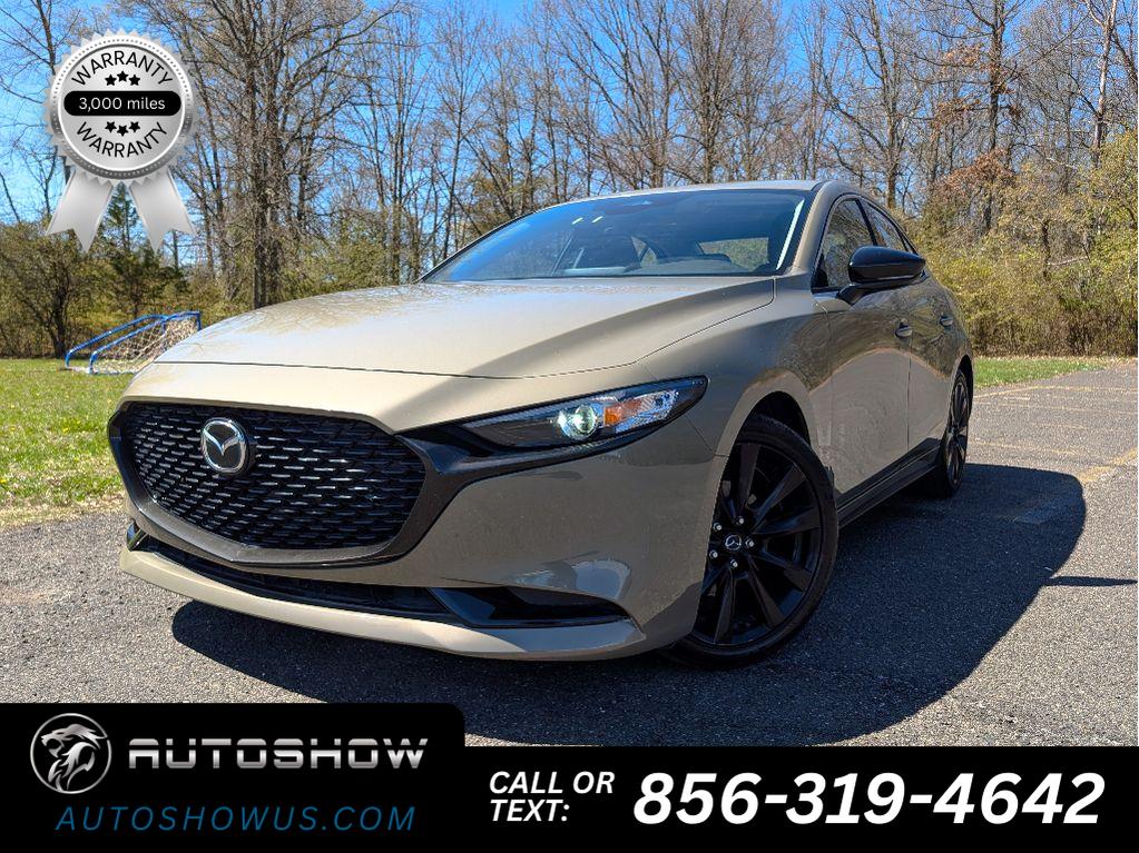 Zircon Sand Metallic 2024 Mazda MAZDA3 2.5 Carbon Turbo AWD Sedan All-Wheel Drive 6-Speed Automatic