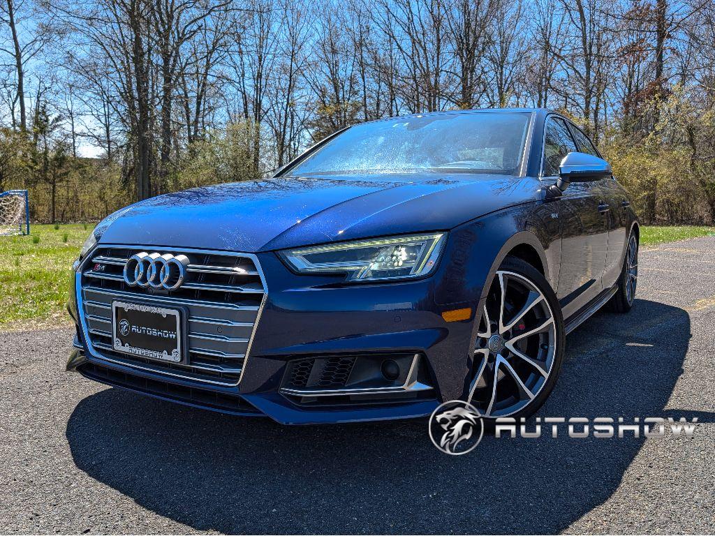 Blue 2018 Audi S4 3.0T quattro Prestige Sedan AWD Sedan All-Wheel Drive 8-Speed Automatic